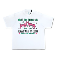 White not to brag or anything but i can forget what im d Urban Heavy Tee - MaliasSmallBusiness