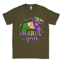 Army Green mardi gras game Classic Tee - MaliasSmallBusiness