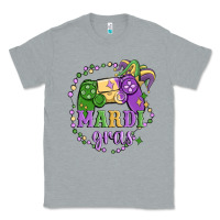 Heather Grey mardi gras game Classic Tee - MaliasSmallBusiness