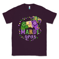 Plum mardi gras game Classic Tee - MaliasSmallBusiness