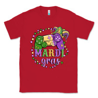 Red mardi gras game Classic Tee - MaliasSmallBusiness