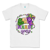 White mardi gras game Classic Tee - MaliasSmallBusiness