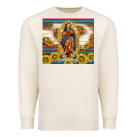 Sandshell our lady of guadalupe Premium Sweatshirt - TumblerDesignByShophia