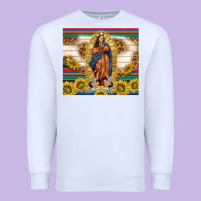 Our Lady Of Guadalupe Premium Sweatshirt Designed By Tumblerdesignbyshophia