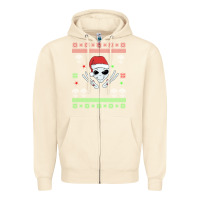 Sandshell alien ugly christmas Zipper Hoodie - Bettercallsaul