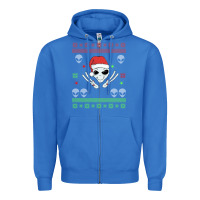 True Royal alien ugly christmas Zipper Hoodie - Bettercallsaul