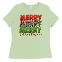 Matcha Merry christmas Ladies Tee - FaDigitalArtStudio