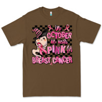 Cacao in october we wear pink for breast cancer Premium Tee - AdoDesignShop