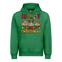 Emerald merry christmas with cupcake bbs Urban Hoodie - BundleAndBundleShop