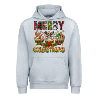 Heather Grey merry christmas with cupcake bbs Urban Hoodie - BundleAndBundleShop