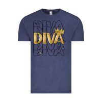 Vintage Denim diva Vintage Tee - MaliasSmallBusiness
