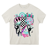 Cream retro dance Heavy Core Tee - JahusDesignShop