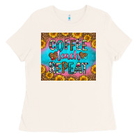 Bone coffee teach repeat Ladies Tee - HRA Design Shop