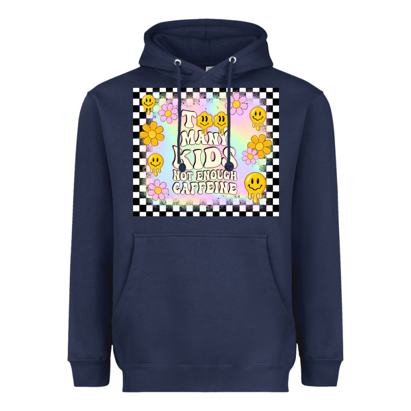 Too Many Kids Not Enough Caffeine Heavyweight Hoodie by TumblerDesignByShophia | Teevron