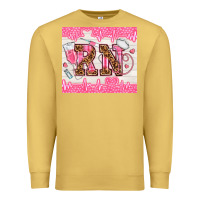 Antique Gold nurse rn Premium Sweatshirt - TumblerDesignByShophia