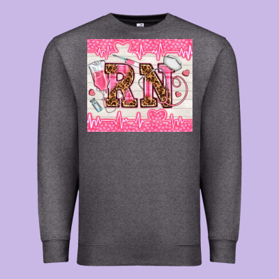 Nurse Rn Premium Sweatshirt Designed By Tumblerdesignbyshophia