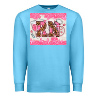 Ocean Blue nurse rn Premium Sweatshirt - TumblerDesignByShophia