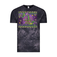 Cloud Black mardi gras fleur de lis Vintage Tee - MaliasSmallBusiness