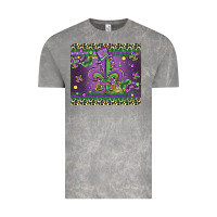 Cloud Rock mardi gras fleur de lis Vintage Tee - MaliasSmallBusiness