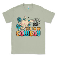 Matcha western turquoise put em up cowboy Classic Tee - MaliasSmallBusiness