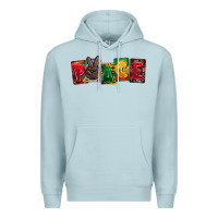 Blue Mist peace juneteenth Premium Hoodie - CowGirlArtShop