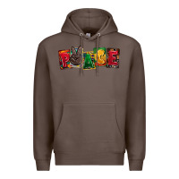 Coffee peace juneteenth Premium Hoodie - CowGirlArtShop