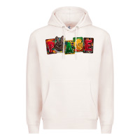 Pale Pink peace juneteenth Premium Hoodie - CowGirlArtShop