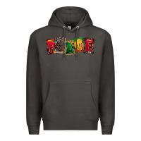 Smoke peace juneteenth Premium Hoodie - CowGirlArtShop