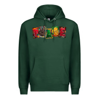 Sports Green peace juneteenth Premium Hoodie - CowGirlArtShop