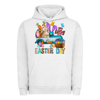 Pigment Lunar Rock Easter Day With Truck Urban Hoodie - BundleAndBundleShop