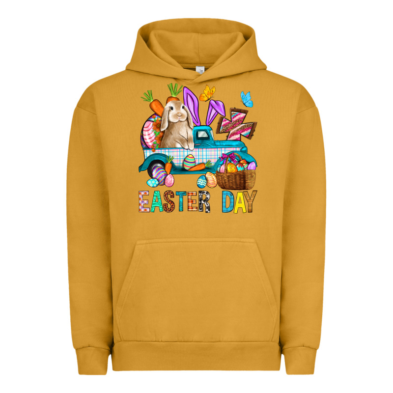 Easter Day With Truck Urban Hoodie by BundleAndBundleShop | Teevron
