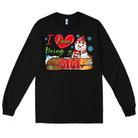 Black i love being a gigi Long Sleeve Tee - MaliasSmallBusiness