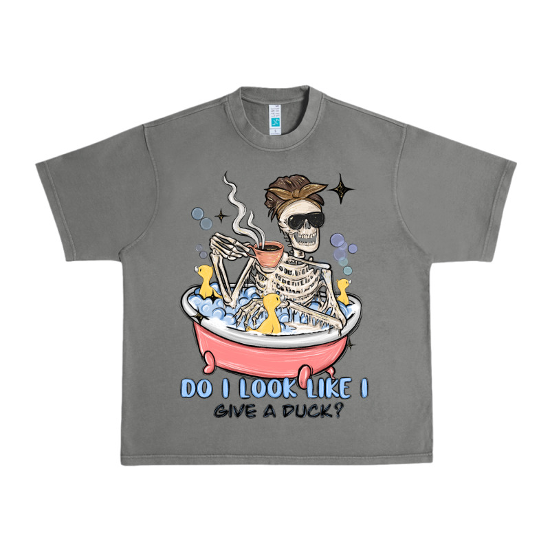 Do I Look Like I Give A Duck Urban Heavy Tee by MaliasSmallBusiness | Teevron