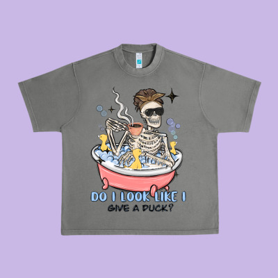 Do I Look Like I Give A Duck Urban Heavy Tee Designed By Maliassmallbusiness