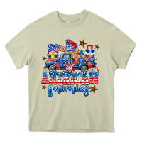 Mossy American truck gnomes Heavy Core Tee - AdoDesignShop