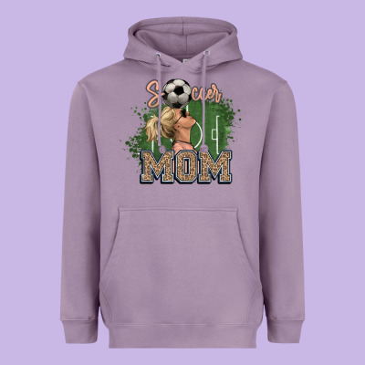 Soccer Mom Heavyweight Hoodie Designed By Howdyjamesfarm