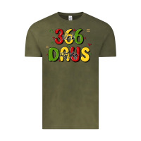 Vintage Olive 366 days black history Vintage Tee - MaliasSmallBusiness