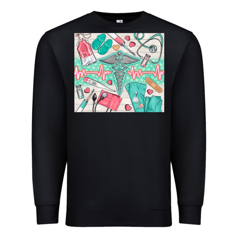 Nurse Medical Equipment Premium Sweatshirt by TumblerDesignByShophia | Teevron