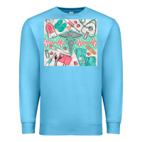 Ocean Blue nurse medical equipment Premium Sweatshirt - TumblerDesignByShophia