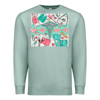 Seafoam nurse medical equipment Premium Sweatshirt - TumblerDesignByShophia