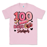 Bubblegum Pink 100 days sharper school Classic Tee - MaliasSmallBusiness