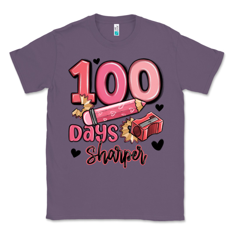 100 Days Sharper School Classic Tee by MaliasSmallBusiness | Teevron