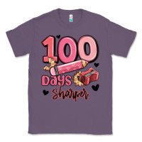 Lavender 100 days sharper school Classic Tee - MaliasSmallBusiness