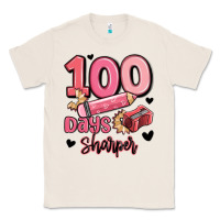 Natural 100 days sharper school Classic Tee - MaliasSmallBusiness