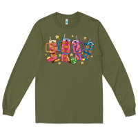 Army Green mexican christmas Long Sleeve Tee - MaliasSmallBusiness