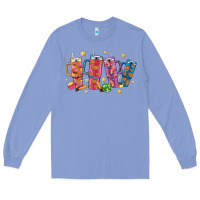 Colony Blue mexican christmas Long Sleeve Tee - MaliasSmallBusiness