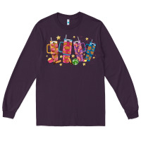 Plum mexican christmas Long Sleeve Tee - MaliasSmallBusiness