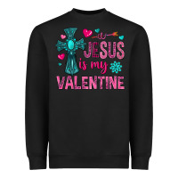 Black jesus is my valentine Heavyweight Sweatshirt - NancyCooperArtShop