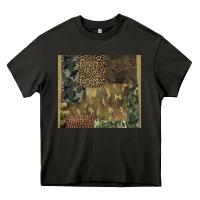 Asphalt camouflage leopard patches Heavy Core Tee - BarkalooDesign