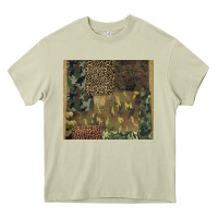 Mossy camouflage leopard patches Heavy Core Tee - BarkalooDesign